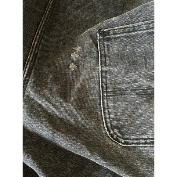 Carhartt FR Cat 2 Bibs Overalls Blue 44x30 Fair Condition - Picture 7 of 12